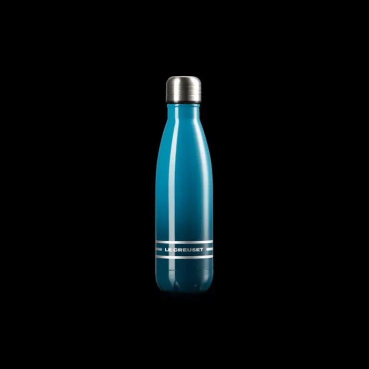 New LE CREUSET Bouteille Isotherme Inox 500ml Deep Teal