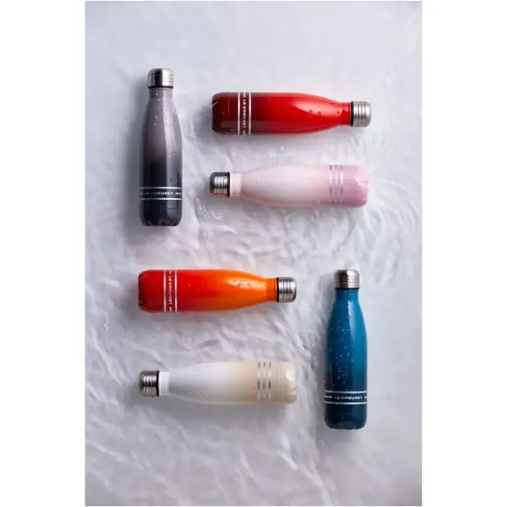 New LE CREUSET Bouteille Isotherme Inox 500ml Deep Teal