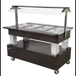 Sale ROLLER GRILL Buffet Chaud Central 20 à 90°C 1420 x 950 x 1370 mm