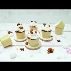 SCRAPCOOKING Caissette rigide de cuisson kraft (x25)