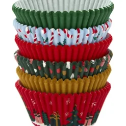 Hot WILTON Caissettes Cupcakes Fêtes de Noël 6 motifs (x150)