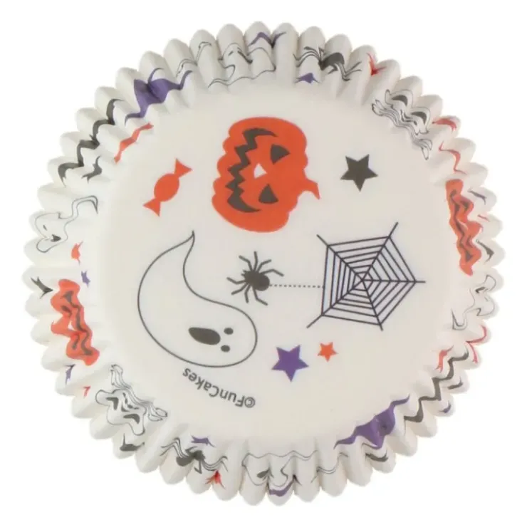 Outlet FUNCAKES Caissettes Cupcakes Halloween (x48)