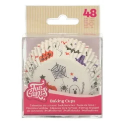 Outlet FUNCAKES Caissettes Cupcakes Halloween (x48)