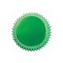 Best HOUSE OF MARIE Caissettes Cupcakes Vert Métallique (x24)
