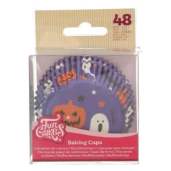 Discount FUNCAKES Caissettes Cupcakes Violettes Halloween (x48)