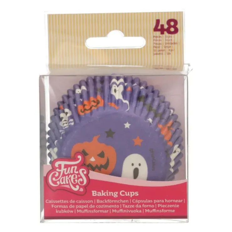 Discount FUNCAKES Caissettes Cupcakes Violettes Halloween (x48)