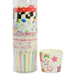 Outlet SCRAPCOOKING Caissettes rigides de cuisson Motifs Assortis (x25)