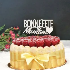 Sale PATISDECOR Cake Topper Bonne Fête Maman sur Pic (x30) Patisdécor
