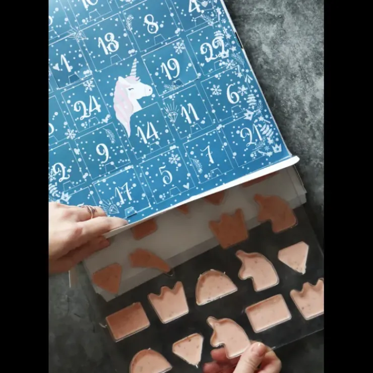 Hot SCRAPCOOKING Calendrier de l'Avent Licorne