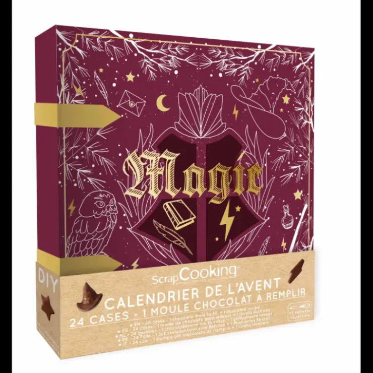 Clearance SCRAPCOOKING Calendrier de l'Avent Sorcier