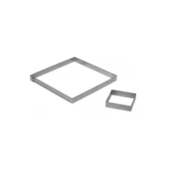 Clearance MALLARD FERRIERE Carré à tarte Inox 12 x 12 cm Mallard