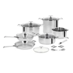 Clearance CRISTEL Casserole Casteline Ø 18 cm Manche Amovible Inox