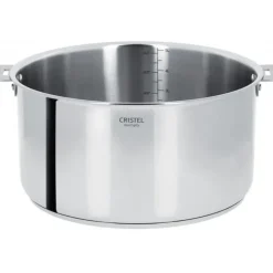 New CRISTEL Casserole Casteline Ø 16 cm Manche Amovible Inox