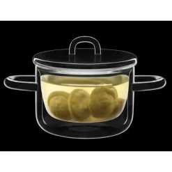 LUIGI BORMIOLI Casserole en Verre Double Paroi 25 cl (x2) THERMIC GLASS