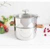 Online CRISTEL Casserole et Cuit Vapeur Inox Ø 24 cm Anses Olivier Biome