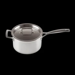 Best LE CREUSET Casserole Inox avec Couvercle 20 cm
