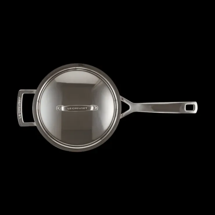 Best LE CREUSET Casserole Inox avec Couvercle 20 cm