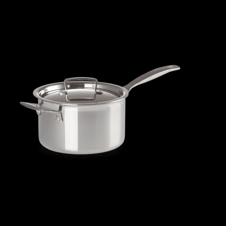 Best LE CREUSET Casserole Inox avec Couvercle 20 cm