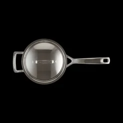 LE CREUSET Casserole Inox avec Couvercle 18 cm