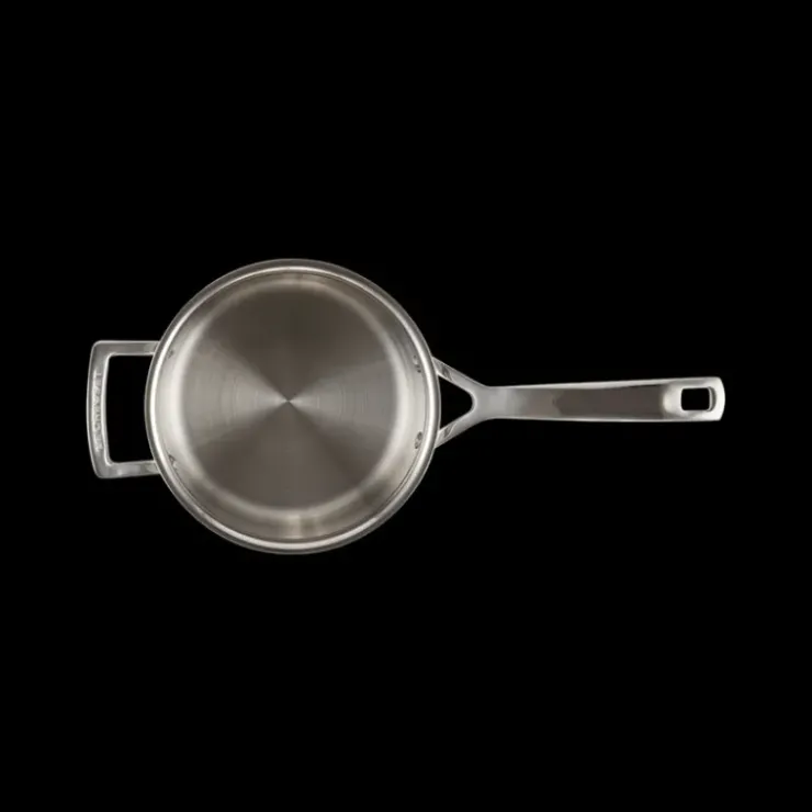 LE CREUSET Casserole Inox avec Couvercle 18 cm
