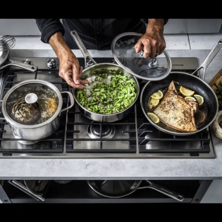 New KITCHENAID Casserole Inox 20cm
