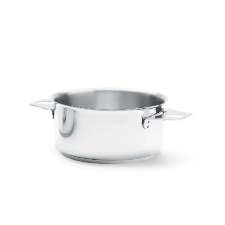 Best DE BUYER Casserole tout Inox sans Queue Ø 18 cm Twisty