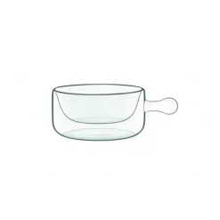 LUIGI BORMIOLI Casserole Verre Double Paroi 16 cl (x2) THERMIC GLASS