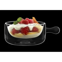 LUIGI BORMIOLI Casserole Verre Double Paroi 16 cl (x2) THERMIC GLASS