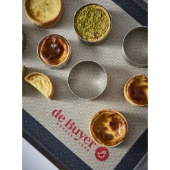 Sale DE BUYER Cercle à Entremets Perforé Ø 5,5 cm x H 3,5 cm de L'école Valrhona