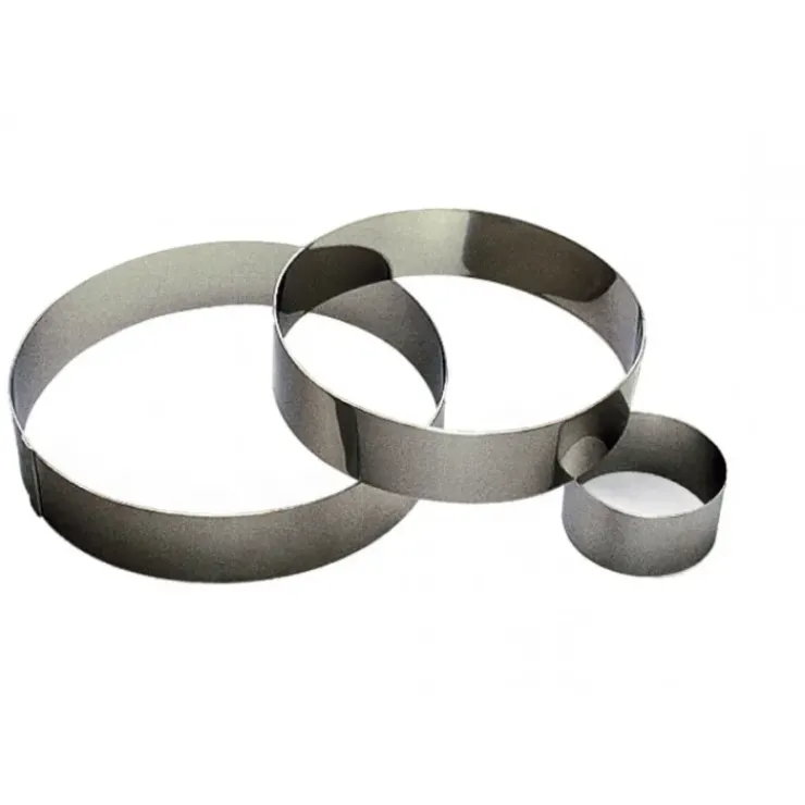 Discount GOBEL Cercle à Mousse Inox 22 cm x H 4,5 cm