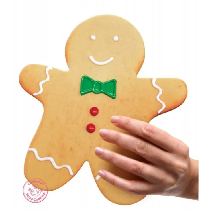 Online SCRAPCOOKING Cercle à Pâtisserie Inox Bonhomme XXL 29 x 24 cm