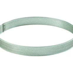 Clearance MALLARD FERRIERE Cercle à Tarte Inox Perforé Ø28 cm H.2 cm