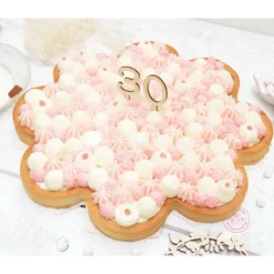 Outlet SCRAPCOOKING Cercle à Tarte Perforé Marguerite Ø 30 cm Inox