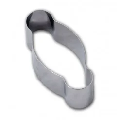 Clearance GOBEL Cercle Inox Coquille de Noël 15 x 7 cm x H 4,5 cm