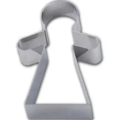 Best GOBEL Cercle Inox Mannele Femme 10,5 x 7 cm x H 1,5 cm