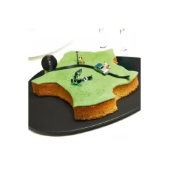 New GOBEL Cercle Inox Pays France 40 x 38 cm x H 4,5 cm