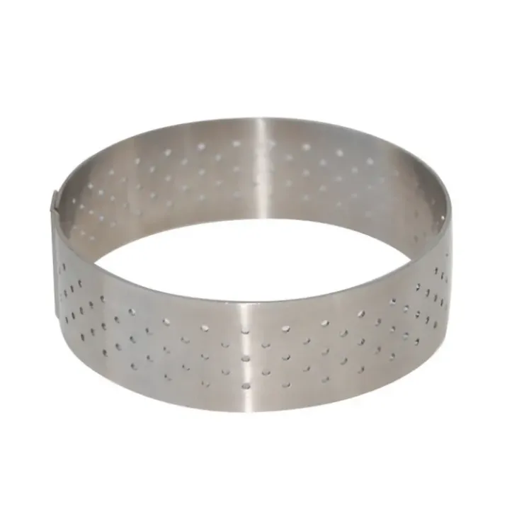 Hot DE BUYER Cercle perforé Ø 10.5 cm de L'école Valrhona par