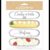 Best SCRAPCOOKING Cercles à Tarte Individuels Perforés Eclair 15 x 4 cm (x4)