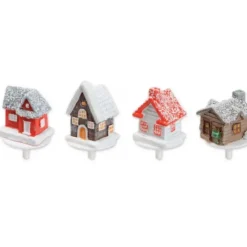 Clearance CUISINEADDICT Chalets Enneigés sur pique x50