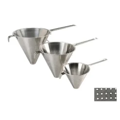 Discount DE BUYER Chinois de Cuisine Inox Ø 20 cm x H 18 cm Perforation 1,5 mm