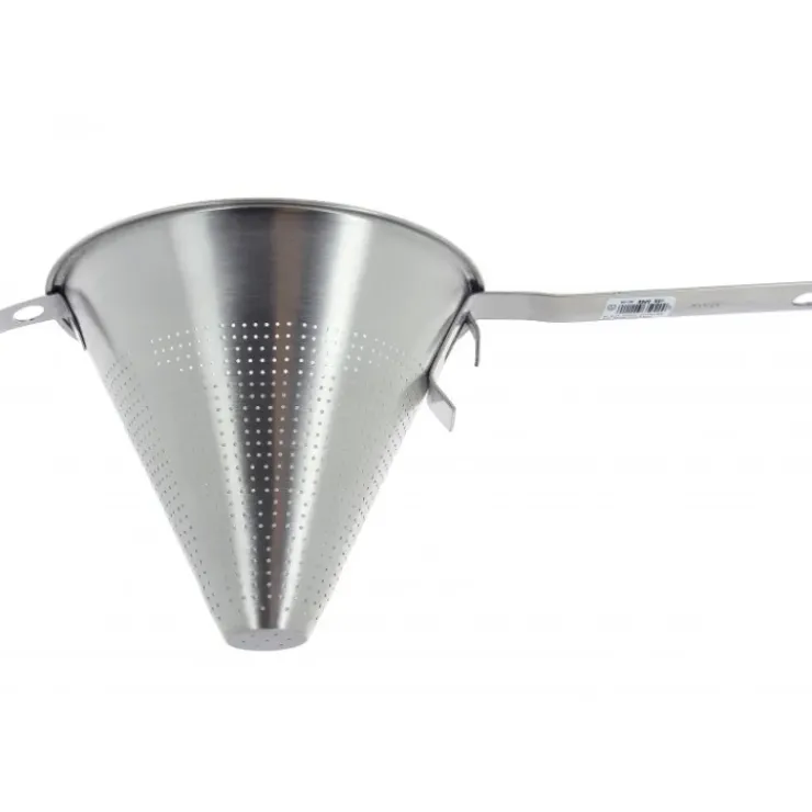 Hot DE BUYER Chinois de Cuisine Inox Ø 23 cm x H 20,5 cm Perforation 1,5 mm