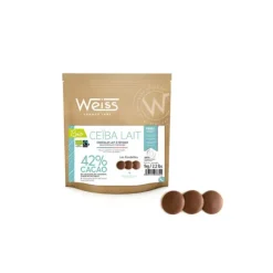 Sale WEISS Chocolat au Lait Bio 42% Ceïba 1 kg