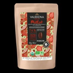 Discount VALRHONA Chocolat de Couverture Noir Millot 74% Bio 250g