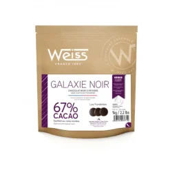 Hot WEISS Chocolat Noir 67% 1 kg Galaxie