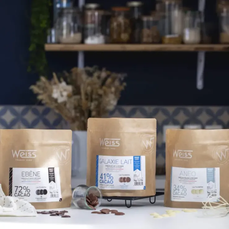 Discount WEISS Chocolat Noir 72% Ebène 1 kg