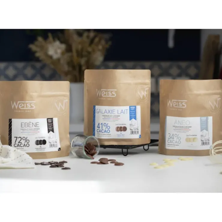 Discount WEISS Chocolat Noir 72% Ebène 1 kg