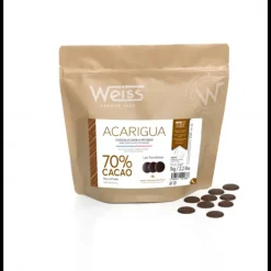 Best WEISS Chocolat Noir Acarigua Fondette 70% 1 Kg