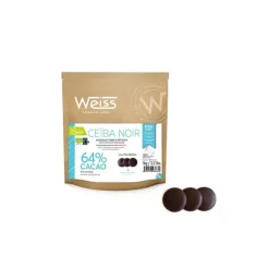 New WEISS Chocolat Noir Bio 64% Ceïba 1 kg