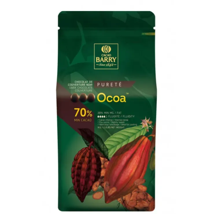 Best BARRY Chocolat Noir Ocoa 70% 1 kg