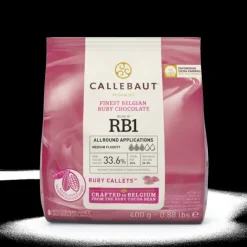 Clearance CALLEBAUT Chocolat Ruby RB1 33,6% 400 g